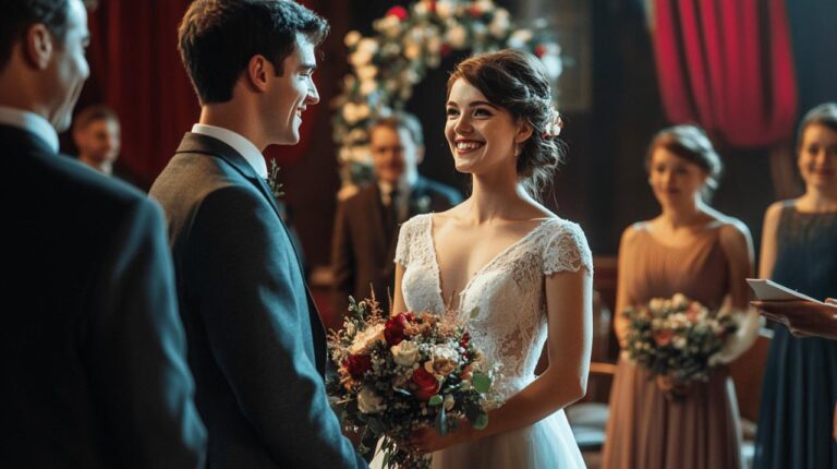 Un jeune mariage se deroule dans « The Horse and Carriage » du Prologue Theatre : quand l’histoire rencontre l’amour