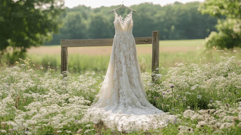 Quelle robe porter pour un mariage champetre : 5 styles parfaits avec des sandales compensees