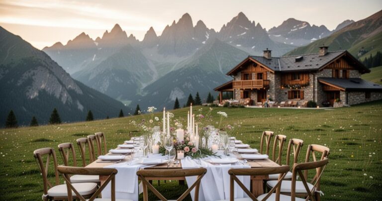 Organisez votre mariage de rêve avec hébergement dans les Pyrénées